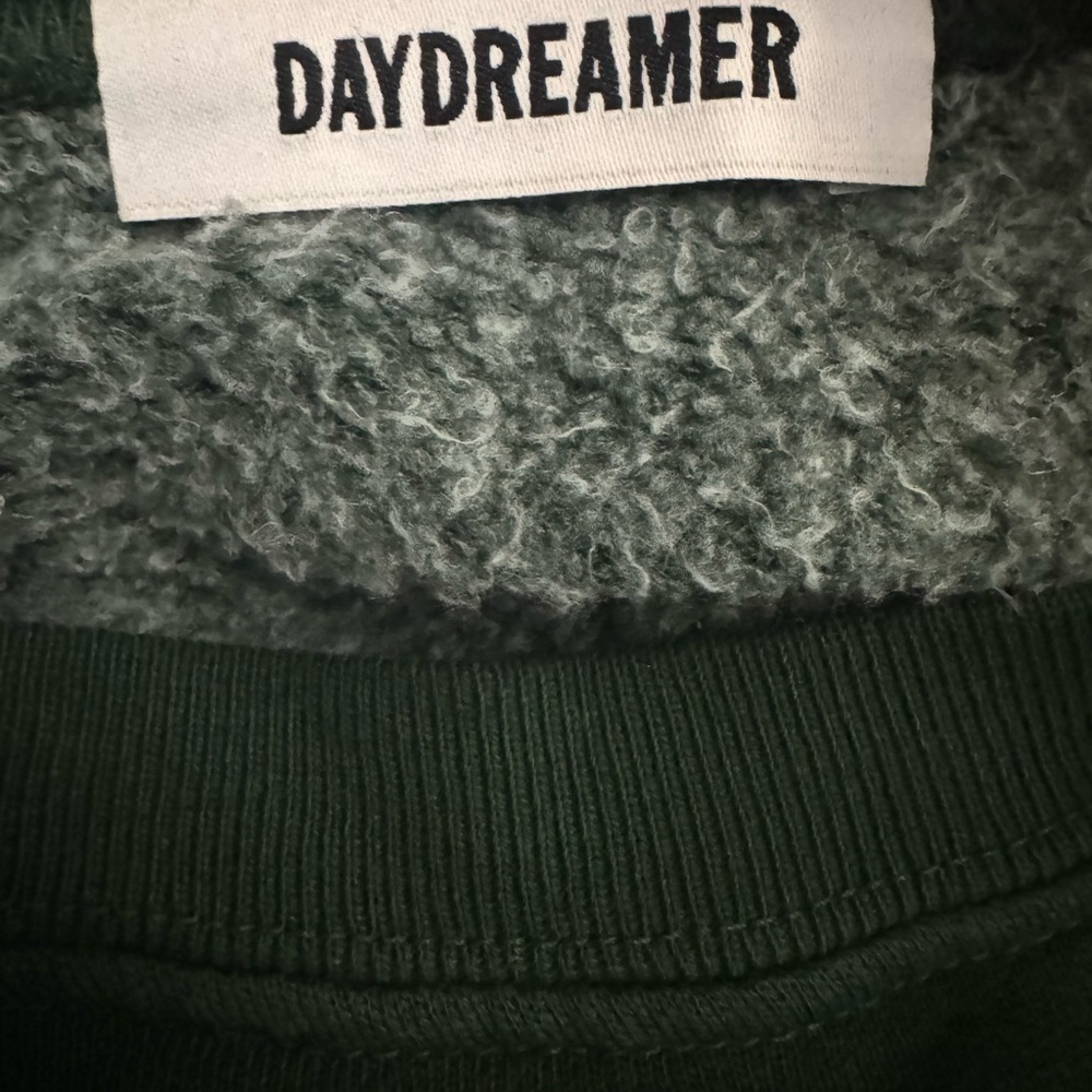 Daydreamer Forest Green Rolling Stones Sweatshirt NWOT - Picture 3 of 4